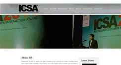 Desktop Screenshot of icsa-indo.com