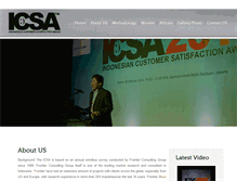 Tablet Screenshot of icsa-indo.com